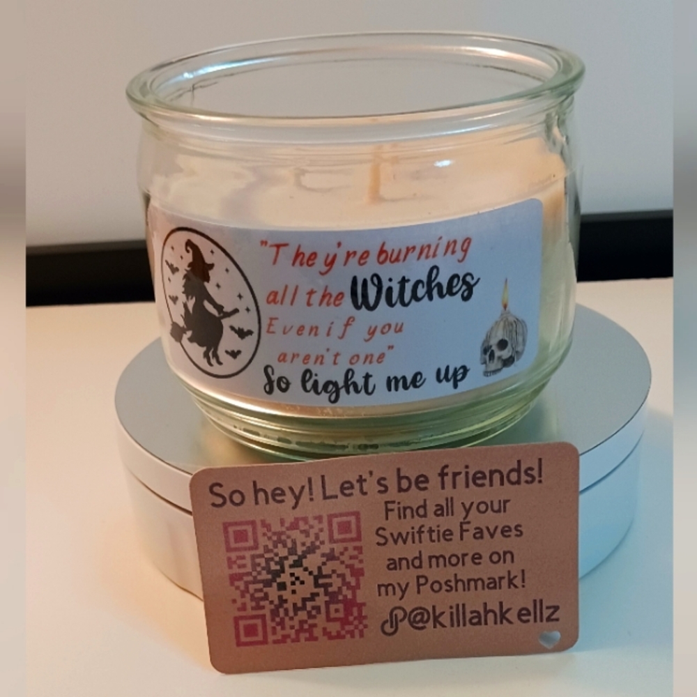 Swiftie witches candle